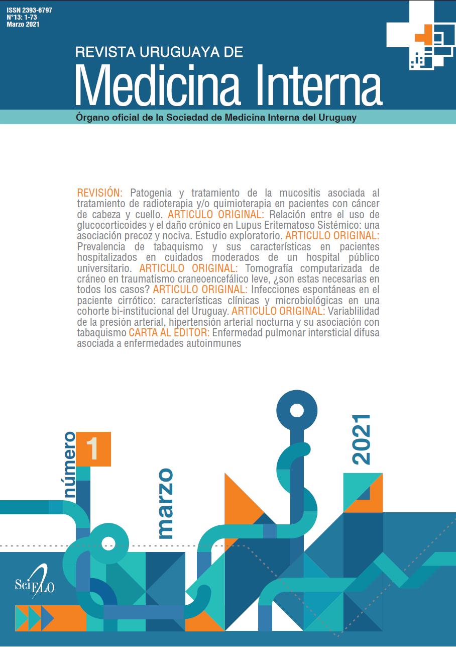 					Ver Vol. 6 Núm. 1 (2021): Revista Uruguaya de Medicina Interna
				
